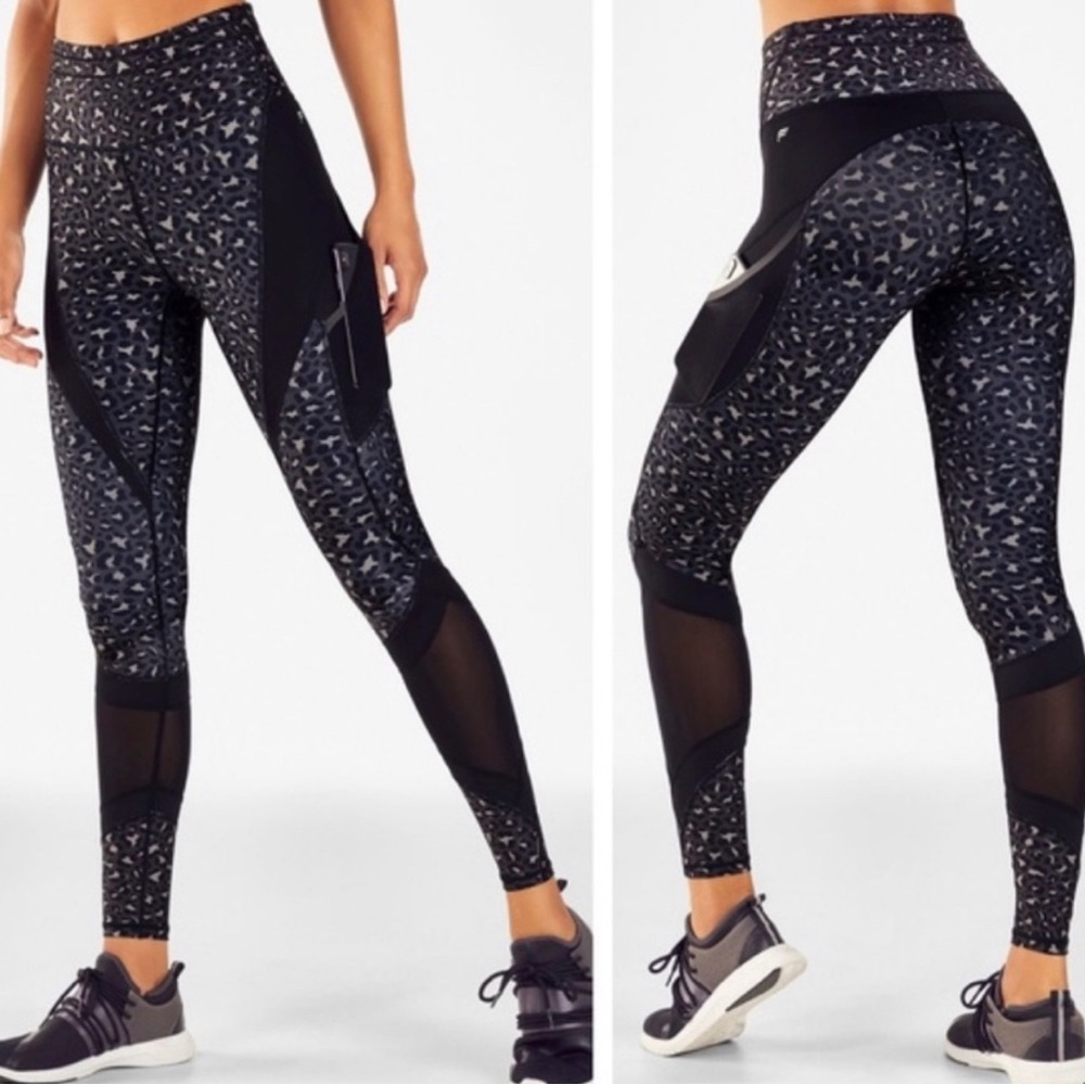 Fabletics Ultracool Highwaisted Leopard Print Leggings